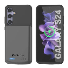 Load image into Gallery viewer, PunkJuice S24 Battery Case Grey - Portable Charging Power Juice Bank with 4500mAh
