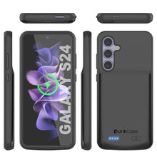 Load image into Gallery viewer, PunkJuice S24 Battery Case Black - Portable Charging Power Juice Bank with 4500mAh
