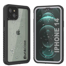 Load image into Gallery viewer, iPhone 14 Waterproof Case, Punkcase [Extreme Series] Armor Cover W/ Built In Screen Protector [White]
