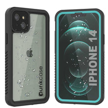 Load image into Gallery viewer, iPhone 14  Waterproof Case, Punkcase [Extreme Series] Armor Cover W/ Built In Screen Protector [Teal]
