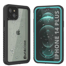 Load image into Gallery viewer, iPhone 14 Plus Waterproof Case, Punkcase [Extreme Series] Armor Cover W/ Built In Screen Protector [Teal]
