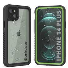 Load image into Gallery viewer, iPhone 14 Plus Waterproof Case, Punkcase [Extreme Series] Armor Cover W/ Built In Screen Protector [Light Green]
