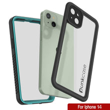 Load image into Gallery viewer, iPhone 14  Waterproof Case, Punkcase [Extreme Series] Armor Cover W/ Built In Screen Protector [Teal]
