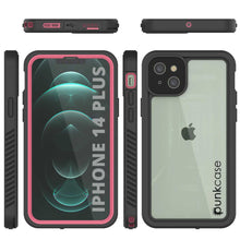 Load image into Gallery viewer, iPhone 14 Plus Waterproof Case, Punkcase [Extreme Series] Armor Cover W/ Built In Screen Protector [Pink]
