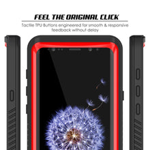 Load image into Gallery viewer, Galaxy S9 Waterproof Case, Punkcase [Extreme Series] Armor Cover [Red]
