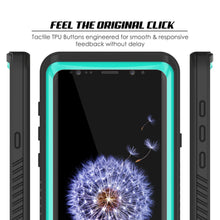 Load image into Gallery viewer, Galaxy S9 Waterproof Case, Punkcase [Extreme Series] [Slim Fit] Armor Cover [Teal]
