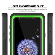 Load image into Gallery viewer, Galaxy S9 Waterproof Case, Punkcase [Extreme Series] Armor Cover [Light Green]
