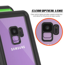 Load image into Gallery viewer, Galaxy S9 Waterproof Case, Punkcase [Extreme Series] Armor Cover [Light Green]
