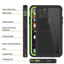 Load image into Gallery viewer, iPhone 12  Waterproof Case, Punkcase [Extreme Series] Armor Cover W/ Built In Screen Protector [Light Green]
