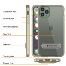 Load image into Gallery viewer, iPhone 12 Pro Max Case, PUNKcase [LUCID 3.0 Series] [Slim Fit] Protective Cover w/ Integrated Screen Protector [Gold]
