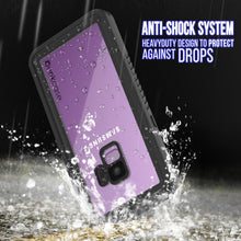 Load image into Gallery viewer, Galaxy S9 Waterproof Case, Punkcase [Extreme Series] Armor Cover [Purple]
