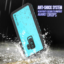 Load image into Gallery viewer, Galaxy S9 Plus Waterproof Case PunkCase StudStar Teal Thin 6.6ft Underwater IP68 Shock/Snow Proof
