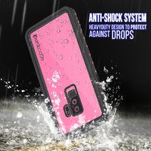 Load image into Gallery viewer, Galaxy S9 Plus Waterproof Case PunkCase StudStar Pink Thin 6.6ft Underwater IP68 Shock/Snow Proof
