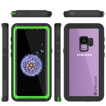 Load image into Gallery viewer, Galaxy S9 Waterproof Case, Punkcase [Extreme Series] Armor Cover [Light Green]
