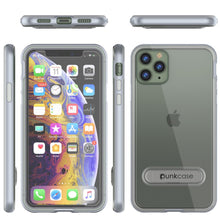 Load image into Gallery viewer, iPhone 12 Pro Max Case, PUNKcase [LUCID 3.0 Series] [Slim Fit] Protective Cover w/ Integrated Screen Protector [Silver]
