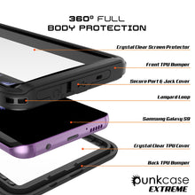 Load image into Gallery viewer, Galaxy S9 Waterproof Case, Punkcase [Extreme Series] [Slim Fit] Armor Cover [Black]
