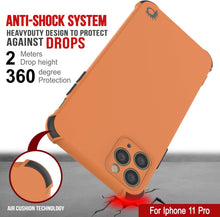 Load image into Gallery viewer, Punkcase Protective &amp; Lightweight TPU Case [Sunshine Series] for iPhone 11 Pro [Orange]
