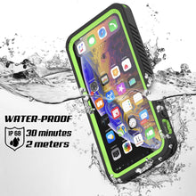 Load image into Gallery viewer, iPhone 12 Mini Waterproof Case, Punkcase [Extreme Series] Armor Cover W/ Built In Screen Protector [Light Green]
