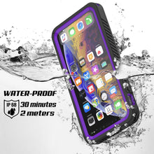 Load image into Gallery viewer, iPhone 12 Pro Waterproof Case, Punkcase [Extreme Series] Armor Cover W/ Built In Screen Protector [Purple]
