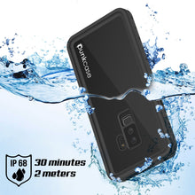 Load image into Gallery viewer, Galaxy S9 Plus Waterproof Case PunkCase StudStar Black Thin 6.6ft Underwater IP68 Shock/Snow Proof
