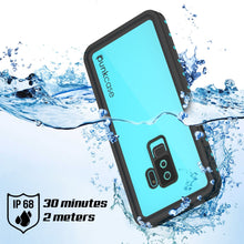 Load image into Gallery viewer, Galaxy S9 Plus Waterproof Case PunkCase StudStar Teal Thin 6.6ft Underwater IP68 Shock/Snow Proof
