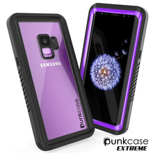 Load image into Gallery viewer, Galaxy S9 Waterproof Case, Punkcase [Extreme Series] Armor Cover [Purple]
