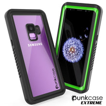 Load image into Gallery viewer, Galaxy S9 Waterproof Case, Punkcase [Extreme Series] Armor Cover [Light Green]
