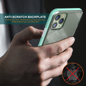 iPhone 12 Pro Max Case, PUNKcase [LUCID 3.0 Series] [Slim Fit] Protective Cover w/ Integrated Screen Protector [Teal]