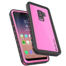 Load image into Gallery viewer, Galaxy S9 Plus Waterproof Case PunkCase StudStar Pink Thin 6.6ft Underwater IP68 Shock/Snow Proof
