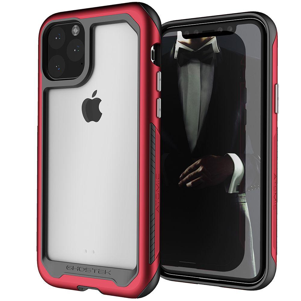 ATOMIC SLIM 3 for iPhone 11 / XI  - Military Grade Aluminum Case [Red]