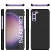 Load image into Gallery viewer, Galaxy S24 Case, Punkcase CarbonShield, Heavy Duty &amp; Ultra Thin Cover [shockproof][non slip] [Purple]
