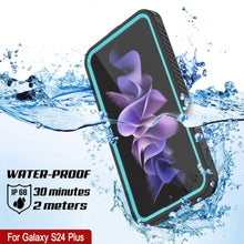 Load image into Gallery viewer, Galaxy S24+ Plus Water/ Shock/ Snowproof [Extreme Series]  Screen Protector Case [Teal]
