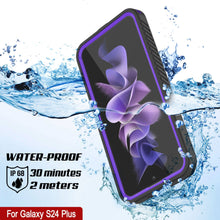 Load image into Gallery viewer, Galaxy S24+ Plus Water/ Shockproof [Extreme Series] Slim Screen Protector Case [Purple]
