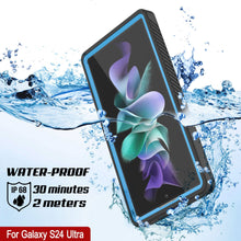 Load image into Gallery viewer, Galaxy S24 Ultra Water/ Shock/ Snow/ dirt proof [Extreme Series] Slim Case [Light Blue]
