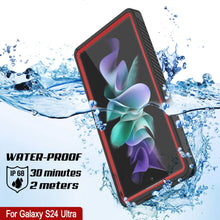 Load image into Gallery viewer, Galaxy S24 Ultra Water/ Shock/ Snowproof [Extreme Series] Slim Screen Protector Case [Red]
