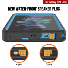 Load image into Gallery viewer, Galaxy S24 Ultra Water/ Shock/ Snow/ dirt proof [Extreme Series] Slim Case [Light Blue]
