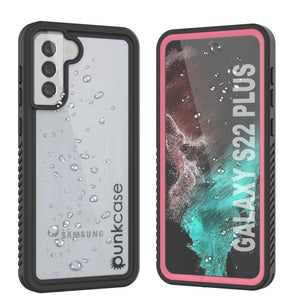 Galaxy S22+ Plus Water/ Shock/ Snowproof [Extreme Series] Slim Screen Protector Case [Pink]