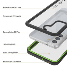 Load image into Gallery viewer, Galaxy S22+ Plus Water/ Shockproof [Extreme Series] Screen Protector Case [Light Green]
