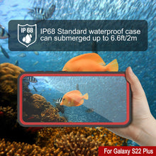 Load image into Gallery viewer, Galaxy S22+ Plus Water/ Shock/ Snowproof [Extreme Series] Slim Screen Protector Case [Red]
