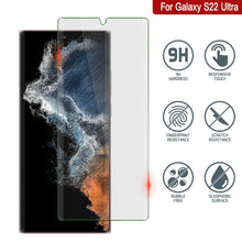 Load image into Gallery viewer, Galaxy S22 Ultra White Punkcase Glass SHIELD Tempered Glass Screen Protector 0.33mm Thick 9H Glass
