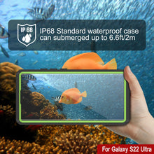 Load image into Gallery viewer, Galaxy S22 Ultra Water/ Shockproof [Extreme Series] Screen Protector Case [Light Green]
