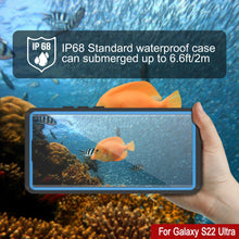 Load image into Gallery viewer, Galaxy S22 Ultra Water/ Shock/ Snow/ dirt proof [Extreme Series] Slim Case [Light Blue]
