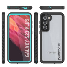 Load image into Gallery viewer, Galaxy S23+ Plus Water/ Shock/ Snowproof [Extreme Series]  Screen Protector Case [Teal]
