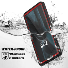 Load image into Gallery viewer, Galaxy Note 10+ Plus Waterproof Case, Punkcase Studstar Red Series Thin Armor Cover
