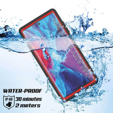 Load image into Gallery viewer, Galaxy Note 20 Ultra Waterproof Case, Punkcase Studstar Red Series Thin Armor Cover
