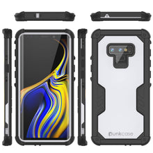 Load image into Gallery viewer, Punkcase Galaxy Note 9 Waterproof Case [Navy Seal Extreme Series] Armor Cover W/ Built In Screen Protector [White]

