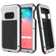 Load image into Gallery viewer, Galaxy S10 Lite Metal Case, Heavy Duty Military Grade Rugged Armor Cover [White]
