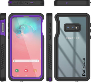 Galaxy S10 Water/Shockproof Slim Screen Protector Case [Purple]