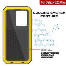 Load image into Gallery viewer, Galaxy S20 Ultra Metal Case, Heavy Duty Military Grade Rugged Armor Cover [Neon]
