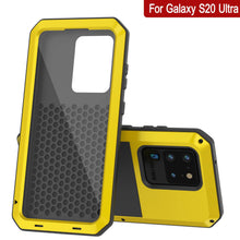 Load image into Gallery viewer, Galaxy S20 Ultra Metal Case, Heavy Duty Military Grade Rugged Armor Cover [Neon]
